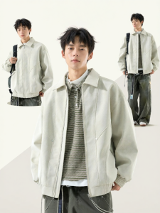 SZON | Mens Fashionable Leather Jacket for Couples