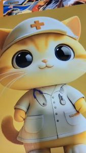 HIMALAYA 40*40cm HD Self-adhesive poster CUTE CAT\nHiMALAYA 35*35cm HD self-adhesive poster CUTE CAT DESIGN