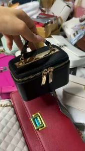 (Auth Tuồn Chính Hãng) Túi Mini Pedr.0 Cốp Quai Cầm Tiểu Thư Xinh Xắn Szie 13.5cm Kèm Túi Giấy Hãng