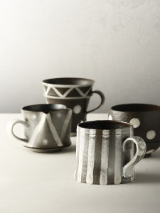 Handmade Rough Ceramics Coffee Cup Vintage Style European Design Special Beautiful Latte Mug Creative Mugs Handmade Ceramic Cup