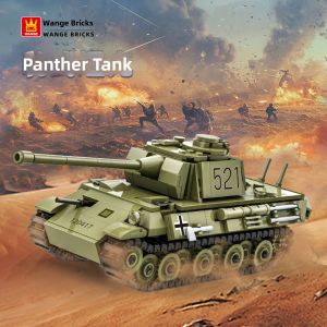 WANKE | Educational Building Toy Panther Tank Series