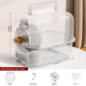 XIWUSHOUJIANG | Easy-to-Clean Large Hamster Cage