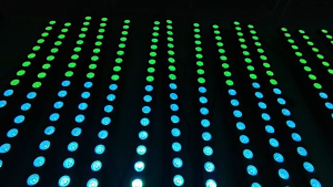 LED Wall Washer Light 18pcs 10W RGBW Fan-less Silent 6-Segment Lumileds-Style DMX512 RDM Splicable for Building Stage Effect
