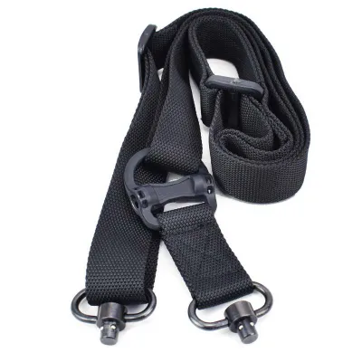 Tactical Adjustable MS4 Quick Detach QD Metal Swivel 2 Point Multi Mission Rifle Sling Quick Release Single Point Rifle Sling