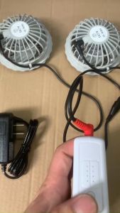 Bộ phụ kiện của áo điều hòa PIN 20.000 mah đặc biệt có đầu USB - bảo hành 1 năm