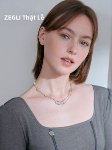 zengliu | Dây Chuyền Ngọc Trai Bóng Loáng Phụ Kiện Sang Trọng Nhẹ