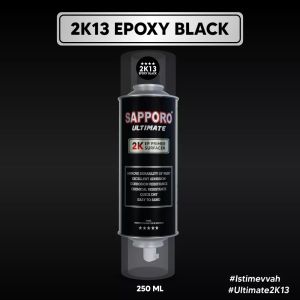 Sapporo Ultimate 2K13 Epoxy Black / 2 komponen / cat semprot