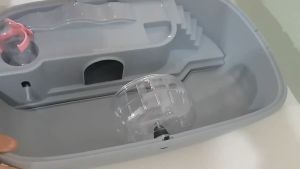 Deluxe Hamster Cage / Luxury Small Pets Villa / Acryclic Skylight Hamster Big Box - 25x30x43cm