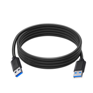 High Speed USB 3.0 Male to Male Extension Cable Type A 1M 2M for TV Box Hard Drive PC Laptop Backward Compatible with USB 2.0