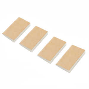 Cute Tiny Leather Notebook Mini Pocket Notepad Travel Sketchbook Planner Diary Retro Cowhide Cover Booklet Christmas Wedding