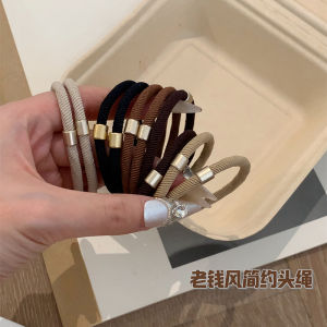 Mango Jewelry High Elastic Hair Bands for Women Simple Elegant High Tail Rubber Bands Hair Accessories from Japan and South Korea