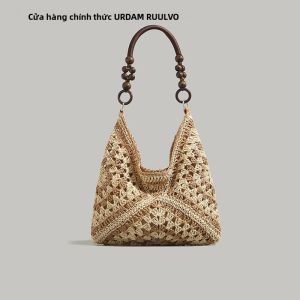 URCDN RDALVO | Túi Xách Đan Resort Thời Trang Đa Năng