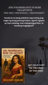 Ang Paghihiganti ni Rose Villafuente ni William Ubagan l Paperback l Pocketbook l Novel