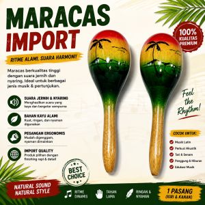 ALAT MUSIK MARACAS perkusi