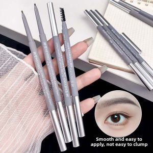 Heying Double-Ended Ultra-Fine Eyebrow Pencil Waterproof Sweat-Proof Long-Lasting Easy-To-Color No Smudging Affordable
