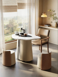 Movable Luxury Modern Balcony Tea Table