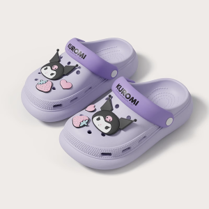 TZLDN | Kuromi Girls Comfortable Non-slip Summer Beach Outdoor Clogs