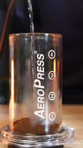 Original AeroPress Basic Set Coffee and Espresso Maker with 100 pcs Aero Press Paper Filters