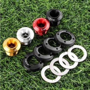 【Ready Stock】🚚MUQZI Bike Pedal Axle Extender Wear Resistant Pedal Extension Shaft Anti Corrosion Left Right Signs Cycling Accessories