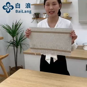 PVC Anti Slip Dining Table Mat Coaster Table Placement Washable Decorate Dinner Alas Meja Makanan Rumah 精美桌垫