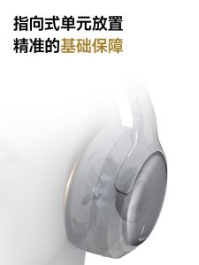 2025 New High-End Overhead Bluetooth Earphones Active Noise Reduction Wireless Low Latency Gaming Earphones Dual Stereo Sound