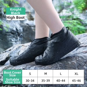 Waterproof Silicone Anti-Slip Durable Rain Shoe Cover