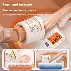 AiQUE Clinic Accuracy Tunnel Blood Pressure Monitor Tonometer Digital Upper Arm Sphygmomanometer Tensiometer BP Machine Pulse