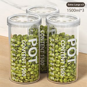 Food Grade Storage Container Transparent