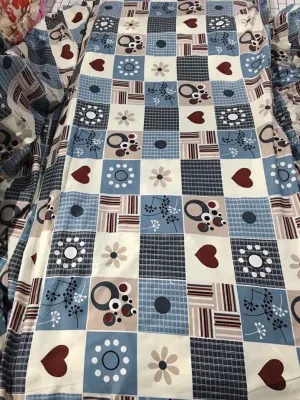 VẢI THÔ COTTON _ HÀNG LOẠI 1.CHUYÊN DÙNG MAY DRAP ÁO GỐI. KHỔ TO 2M4