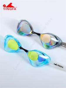 2023 YINGFA New Sport Professional Men Women Anti-fog UV Protection Swimming Goggles Plating Mirrored Swimming Waterproof Glasses