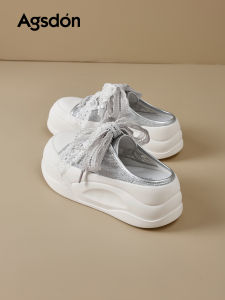 Agsdon | Thick Bottomed Covered-Toe Breathable Summer Slip-Ons