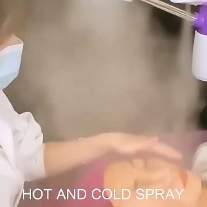 เครื่องพ้นไอน้ำร้อน-เย็น เครื่องโอโซนผิว เครื่องพ้นไอน้ำ2หัว เครื่องพ้นไอน้ำสปา สปาหน้า สำหรับร้านสปาหน้า คลินิกทำหน้า เครื่องสปาหน้า เครื่องพ้นไอน้ำ2หัว เครื่องพ้นไอน้ำสปา เครื่องพ้นไอน้ำร้อน-เย็น เครื่องโอโซนผิว