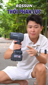 [KHÔNG CHỔI THAN] Máy Thổi Phản Lực Bossun M21B-HT1000G Siêu Khỏe 100% Lõi Đồng Chuyên Thổi Lá Bụi