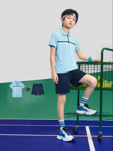 XTEP | Tennis Style Summer New Knit Polo Shirt Shorts Set