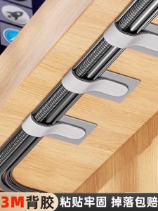 Magic Tape Cable Organizer Adhesive Desk Cable Management Strap Wire Binding Storage Solution for Home Office Organization