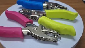 Digiprints PH - DIY Single Hole Puncher With Non Slip Handle 6MM Ticket Punch Scrap Booking Stationary