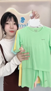 Bộ áo lửng quần lửng BENTY cho bé gái bé trai chất liệu mềm mịn cao cấp quần áo trẻ em dễ thương