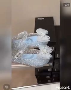 MINI MELISSA CAMPANA BUTTERFLY BB (SIZE 22/23 - 30) SEPATU ANAK JELLY MINI MELISSA