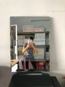 GƯƠNG BALE TREO TƯỜNG NHÀ TẮM KT 45 x 60cm BO 4 CẠNH