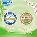 Tã/Bỉm Quần Molfix Thiên Nhiên Size L68+8 miếng (9-14kg) Mềm Mại, Co Giãn Tốt. 