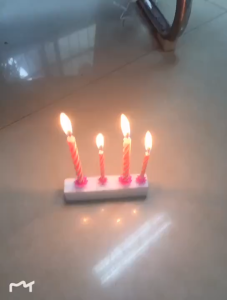 Candle Spiral Mixed Color Colorful Light Rod Straight Rod Spiral Thread Birthday Candlefor Cake and Birthday Party