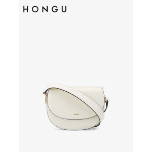 Red Valley Womens Fashionable Casual Saddle Bag High-End Single Shoulder Crossbody Bag Lock Buckle Soft Handbag Leather