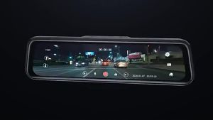 Dash Cam For Car With Night Vision 10Inch Dashcam Touch Screen Front and Rear Dual Camera