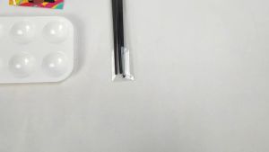 VOCHIC Canvas Painting Kit Pre Drawn Canvas for Painting for Adults Party Kits Paint and Sip Party Supplies 8x10 Canvas to Paint Flower Girl 8 Acrylic Colors3 Brush1 Pallet Paint Art Set