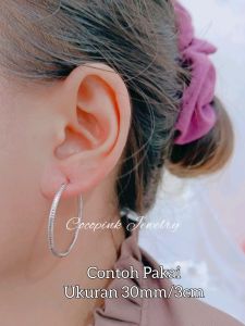 Anting Titanium Gypsi Ukir Alesia