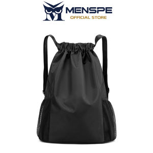 MENSPE Drawstring Backpack Bag Fashionable Basketball Backpack Outdoor Waterproof Gym Backpack Large Capacity Training Bag Sports Yoga Gym Swim Bag for  Men Women