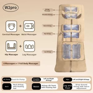MEOJIE | Automatic Full Body Use Foldable Massage Pad
