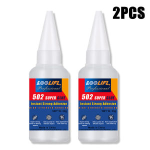 LOOLIFL | 502 Super Glue Instant Strong Adhesive Multi Purpose Repair Glue For Metal Ceramic Plastic Instrument DIY Crafts Fast Dry Glue