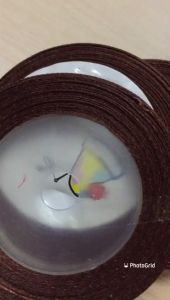 PITA SATIN 1/4 INCH (0.6 CM) / PITA SATIN WARNA / 20YARDS PER-ROLL / PITA KADO SATIN