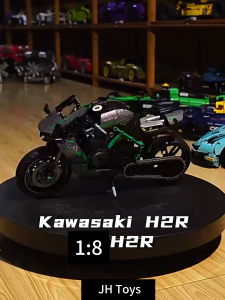 1:8 Motorcycle Building Blocks Set Building Blocks Large 3D Model Building Blocks Toy Gift for Kid